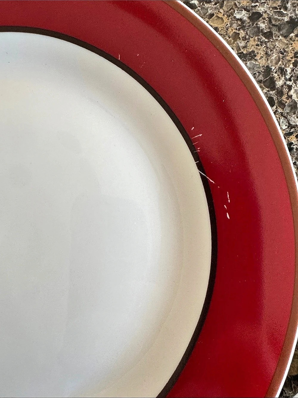 Picnic Time Red & White Dinnerware Set - 2 of each - Picture 5 of 7